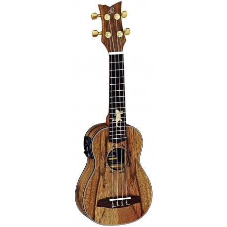 ORTEGA UKELELE SOPRANO SATIN NATURAL PALDAO