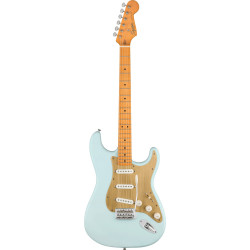 SQUIER by FENDER 40TH ANNIVERSARY STRATOCASTER VINTAGE EDITION SATIN SONIC BLUE