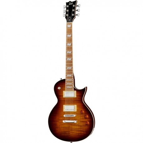 LTD EC-256FM DARK BROWN SUNBURST