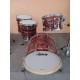 LUDWIG KEYSTONE POWERBEAT LK7323KX + LKF744 SALMON OYSTER