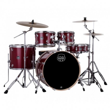 MAPEX VENUS ROCK VE5295FTCVM CRIMSON RED SPARKLE