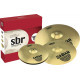 PEARL EXX725S/C SATIN WHITE CON SET SABIAN SBR