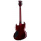 LTD VIPER-256 SEE THRU BLACK CHERRY