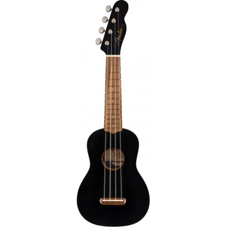 FENDER VENICE SOPRANO UKULELE BLACK