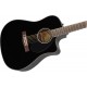 FENDER CLASSIC DESIGN CD-60SCE BLACK