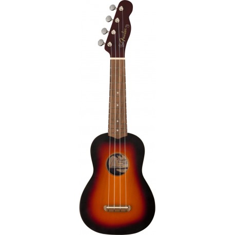 FENDER VENICE SOPRANO UKULELE 2-COLOR SUNBURST